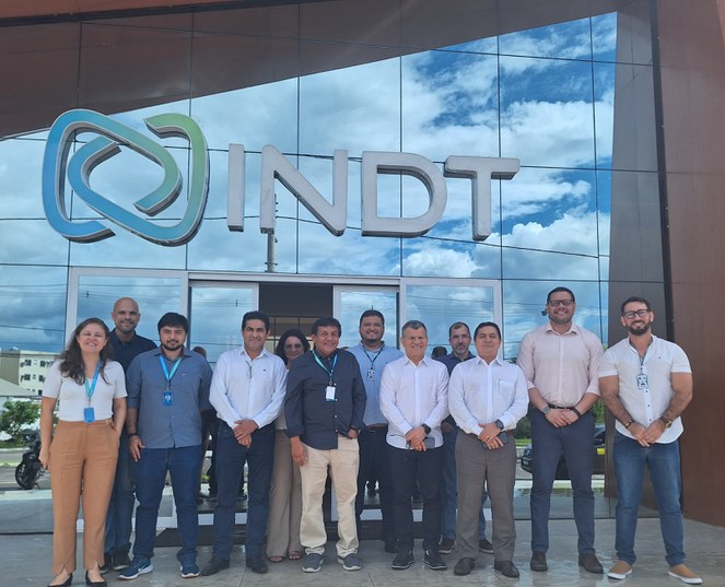 Equipe da Suframa no INDT