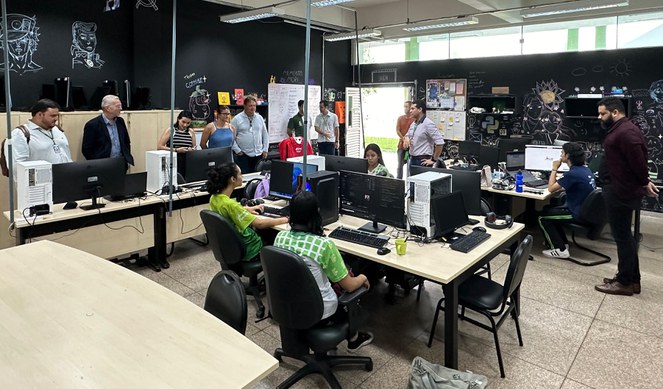 Visita da Suframa ao IFRO