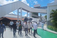 Suframa e ABDI visitam fábrica da Moto Honda no Polo Industrial de Manaus