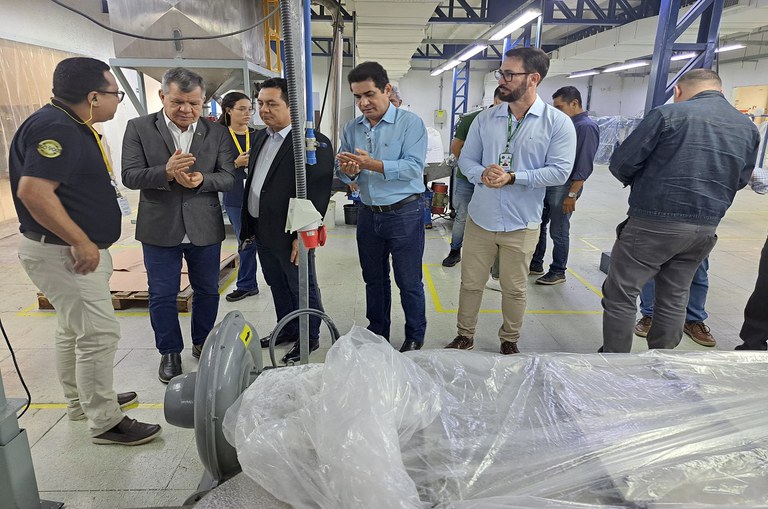 Suframa em visita técnica à empresa Compol Polímeros