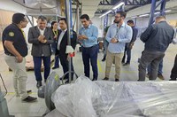 Suframa faz visita técnica para conhecer as operações da Compol Polímeros