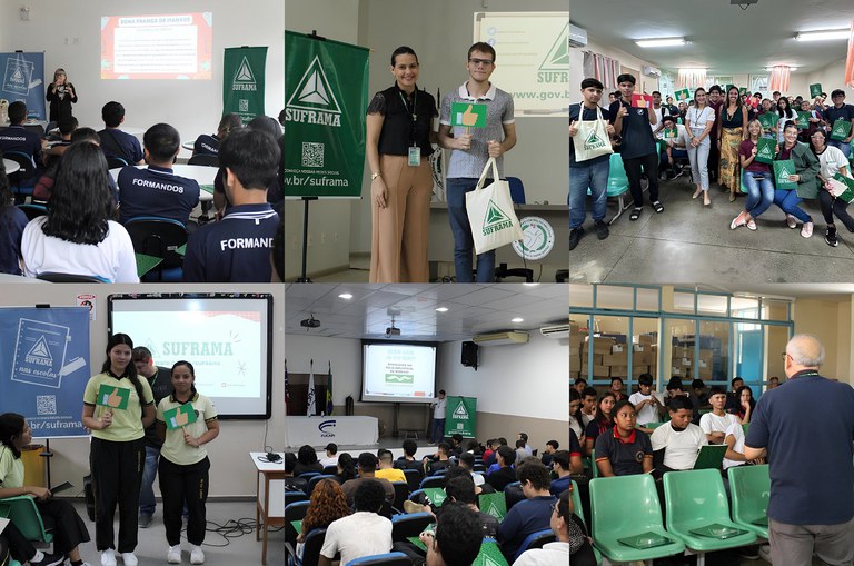 Balanço do Suframa nas Escolas em 2024
