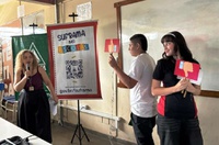 Suframa nas Escolas desvenda curiosidade sobre a garça-branca para estudantes do Alvorada