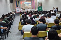 'Suframa nas Escolas' leva conhecimento sobre a ZFM para 140 estudantes do CIME Josefina Rosa de Mattos Pereira de Castro