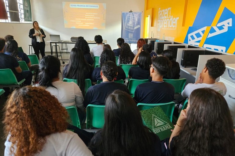 Suframa nas Escolas na Melo e Póvoas