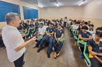 'Suframa nas Escolas' realiza ações com estudantes das zonas Sul e Centro-Sul da capital