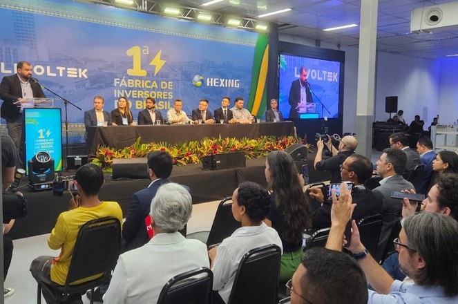 Inauguração da fábrica da Livoltek,