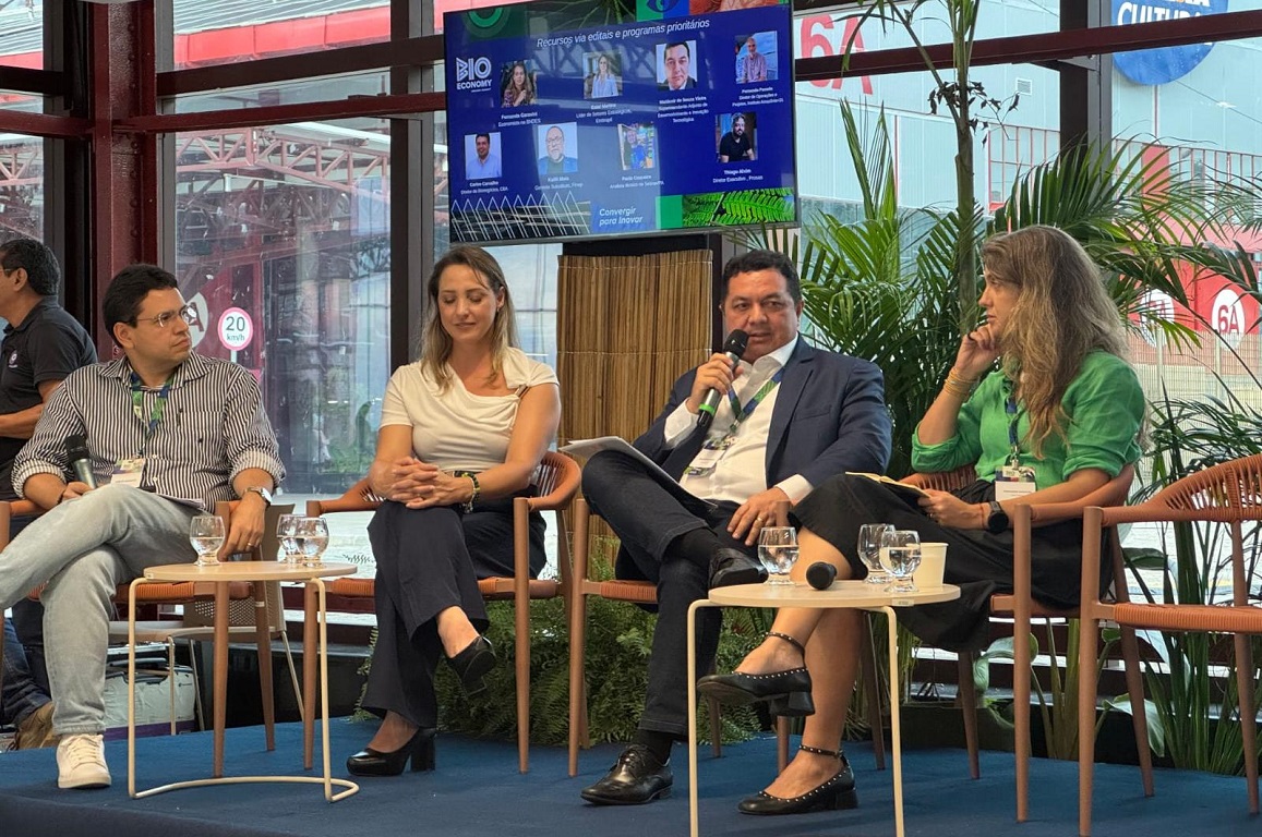 Autarquia ministra palestra na roundtable “Recursos via editais e programas prioritários”, num evento composto de fóruns internacionais, rodadas de negócios, sessões de pitch e debates sobre financiamento sustentável, além de programação cultural.