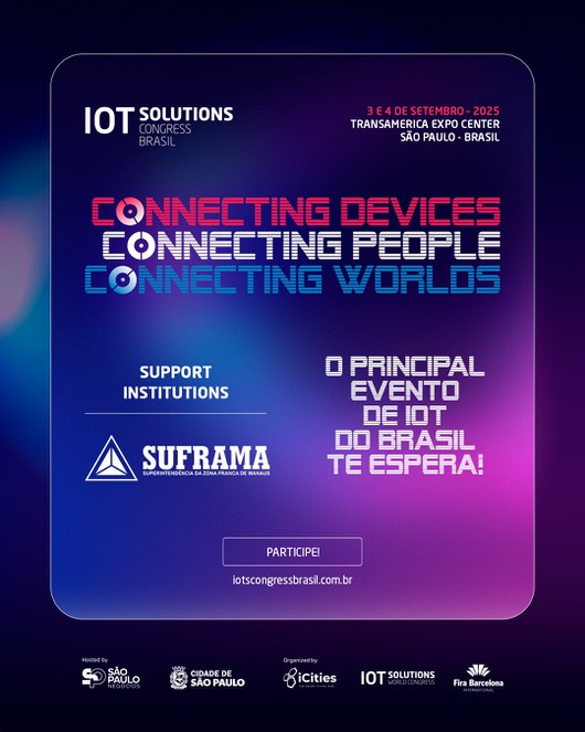 Foto mostra uma arte chamando para um evento