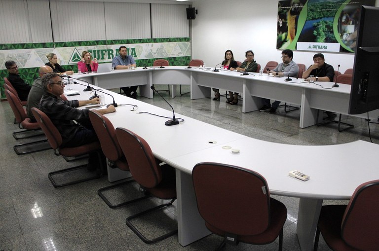 Foto mostra participantes de um treinamento sobre ESG na Suframa