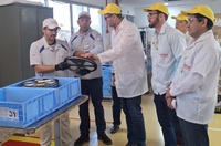 Nova gestão da Suframa abre ciclo de visitas ao PIM pela fábrica da Denso
