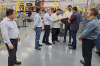Suframa realiza visita à fábrica de filmes de transferência térmica