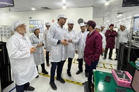 Suframa realiza visita à unidade da Foxconn