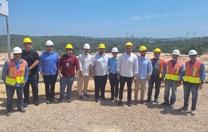 Suframa em visita técnica em área da Companhia Energética Amazonense