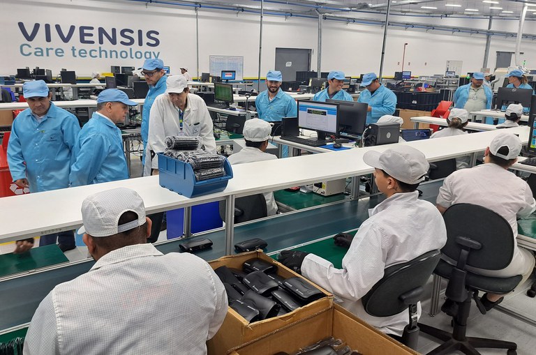 Suframa em visita à Vivensis