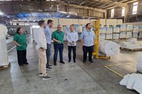 Suframa visita Collpack e conhece projeto de expansão com previsão de nova planta em 2026