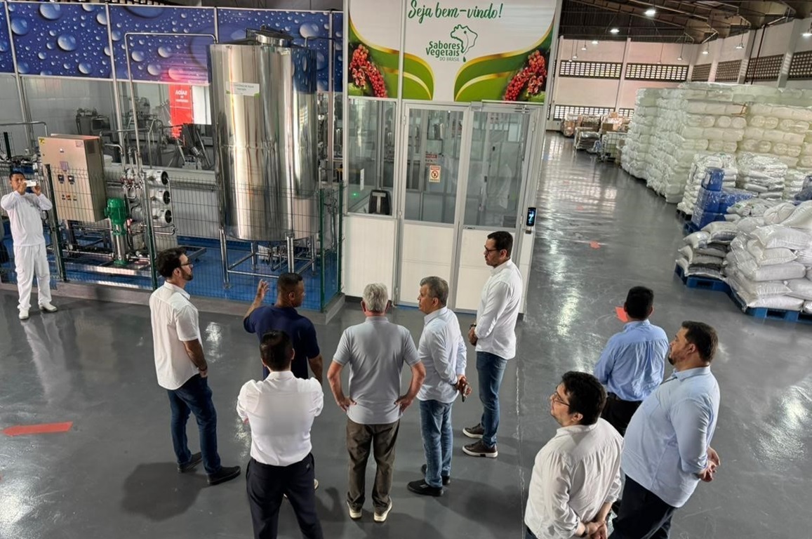 Agenda desta quarta (25) apresentou o processo produtivo e o plano de expansão da Sabores Vegetais do Brasil, que opera há 20 anos no Polo Industrial de Manaus (PIM) na fabricação de concentrados para bebidas, além do projeto de expansão em Rio Preto da Eva (AM).