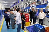 Suframa visita fábrica da Bajaj que destaca crescimento da produção no Polo Industrial de Manaus