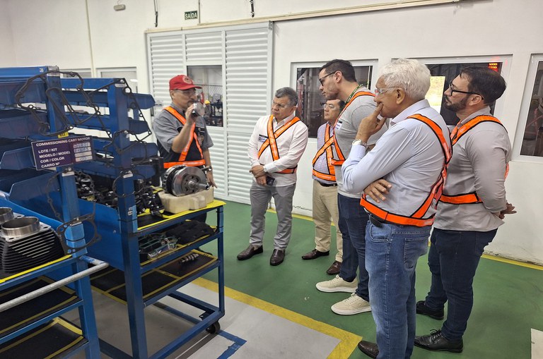 Suframa visita fábrica da Harley-Davidson no PIM