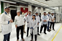 Suframa visita fábrica da TPV em Manaus e conhece avanços em inovação e produção