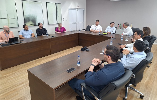 Suframa em visita à fábrica da Zilia