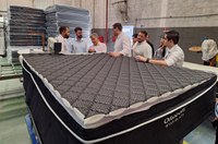Suframa visita fabricante de colchões da marca Ortobom