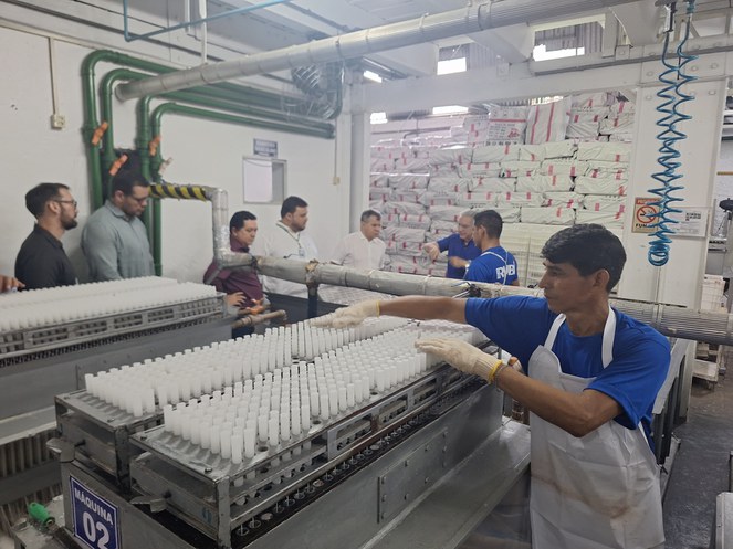 Suframa na empresa de velas Rubi