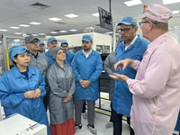 Suframa visita unidade da ADATA no Polo Industrial de Manaus e acompanha produção de SSDs e módulos de memórias