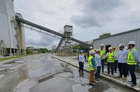 Suframa visita unidade da Polimix (Cimento Mizu) em Manaus e reforça importância do setor para a região