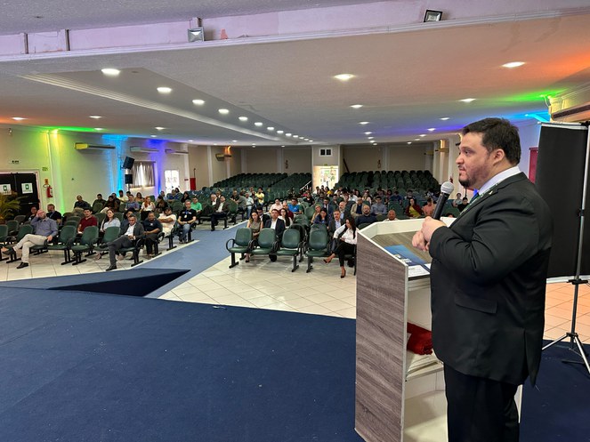 Superintendente-adjunto Executivo da Suframa, Luiz Frederico Aguiar, liderou a comitiva da Autarquia no evento