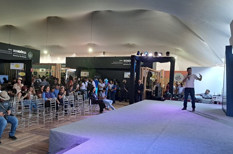 Suframa faz palestra no Rondônia Rural Show 2024