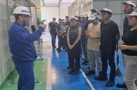 'Zona Franca de Portas Abertas' proporciona visita de estudantes da UEA à Yamaha