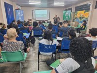 Terceira ação do ‘Suframa nas Escolas’ é realizada em instituição pioneira no bairro Compensa