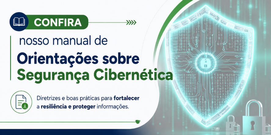 banner apresentando o manual de Segurança Cibernética