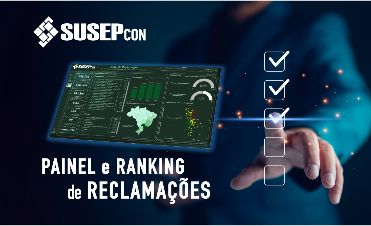 SUSEPCON - Painel e Ranking de Reclamações