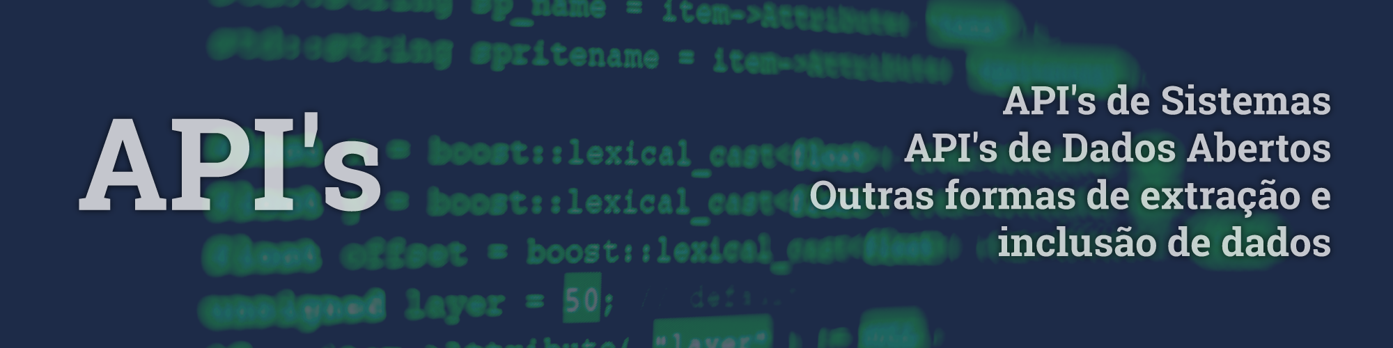 API's do Tesouro Nacional - Sistemas, dados abertos e outras formas de inclusão e extração de dados