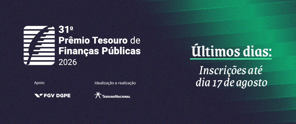Banner Prêmio Tesouro Nacional