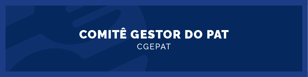 banner do comitê gestor do pat