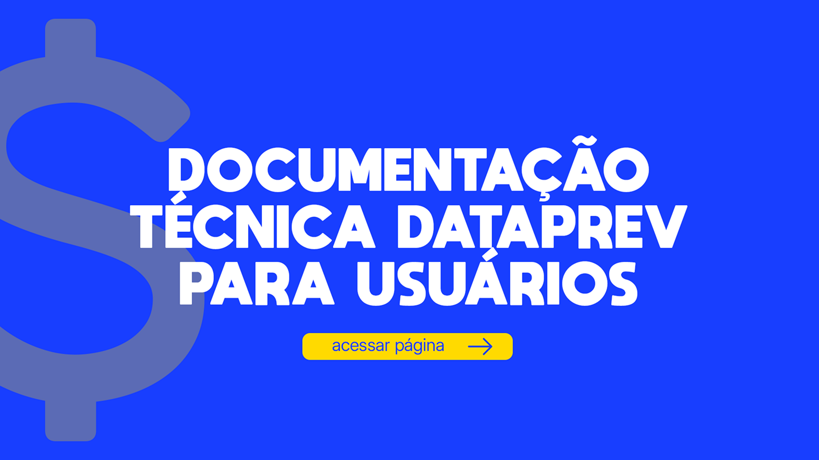 Documentação Técnica Dataprev para Usuários