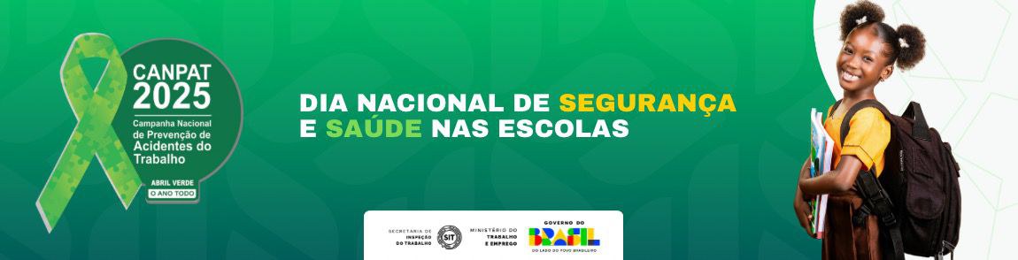 Dia Nacional de Segurança nas escolas.