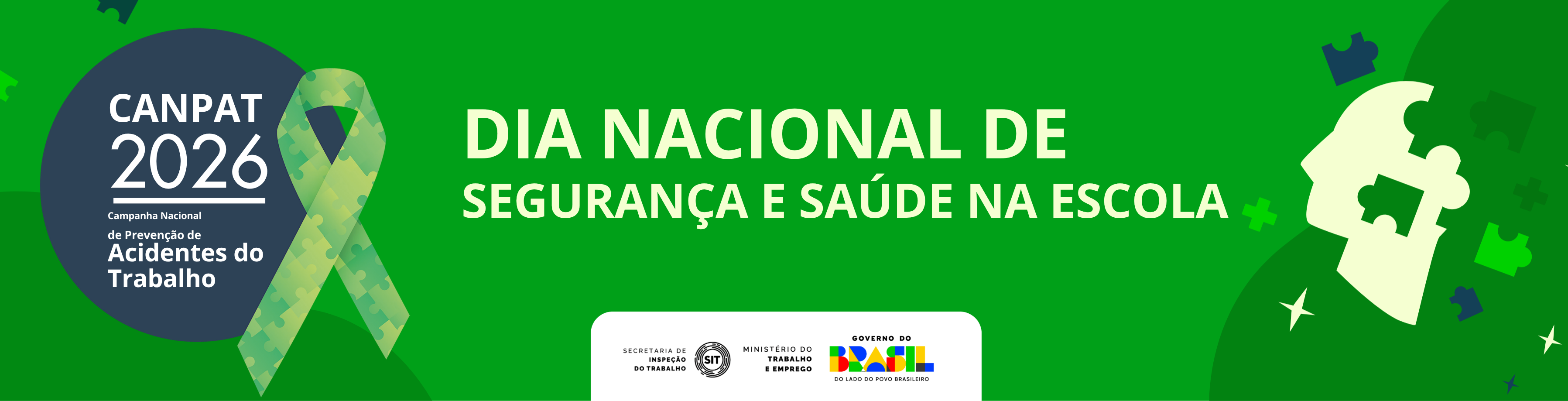 Dia Nacional de Segurança nas escolas.