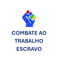 Banner combate ao trabalho escravo