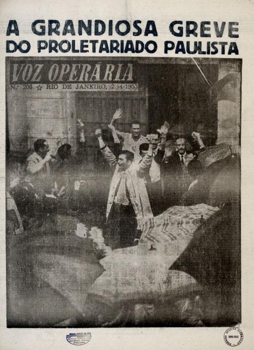 jORNAL DA ÉPOCA Que diz sobre a grandiosa greve do proletariado paulista