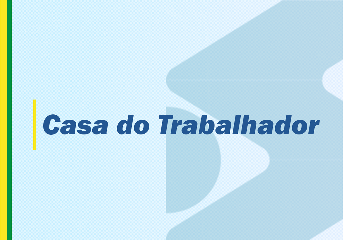 Página referente à Casa do Trabalhador