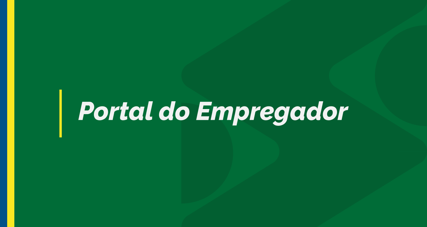Clique para acessar Portal do Empregador