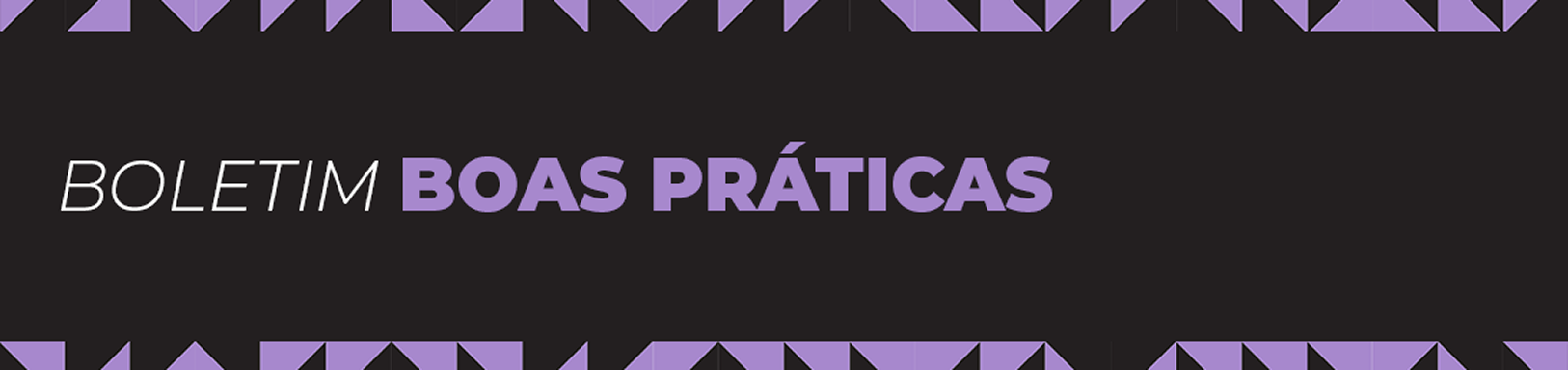 Página de boletim das boas práticas