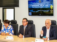 Luiz Marinho visita PF para conhecer Plataforma Web do Brasil Mais