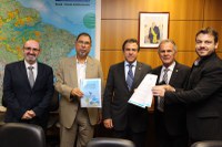Luiz Marinho recebe representantes da Associação Nacional dos auditores-fiscais do trabalho