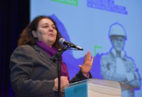 Paula Montagner mediou no BNDES debate sobre os desafios do novo mundo do trabalho