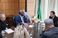 Ministro Luiz Marinho e sindicalistas americanos discutem direitos dos trabalhadores